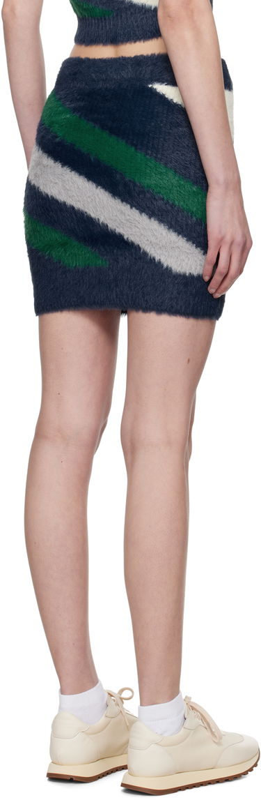 Пола Casablanca Casablanca Stripe Fluffy Mini Skirt Многоцветен | WPS25-KW-833-01, 2