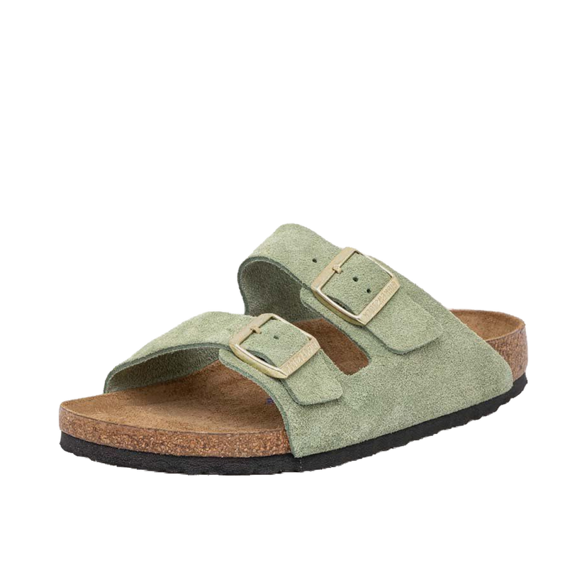 Кецове и обувки Birkenstock Arizona SFB Slides Зелено | 1027962