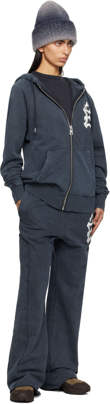 Суитчър Études 'The City' Loose Fit Zip-Up Hoodie Синьо | H24MMSWE275-44, 3