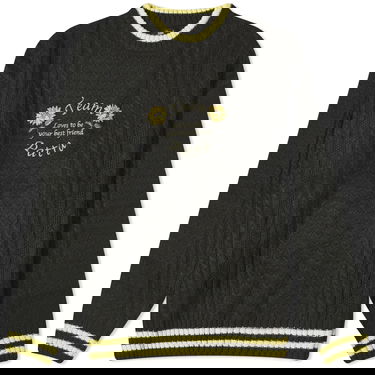 Пуловер Patta Loves You Cable Knit Зелено | POC-AW23-LOV-YOU-CKS-002, 0