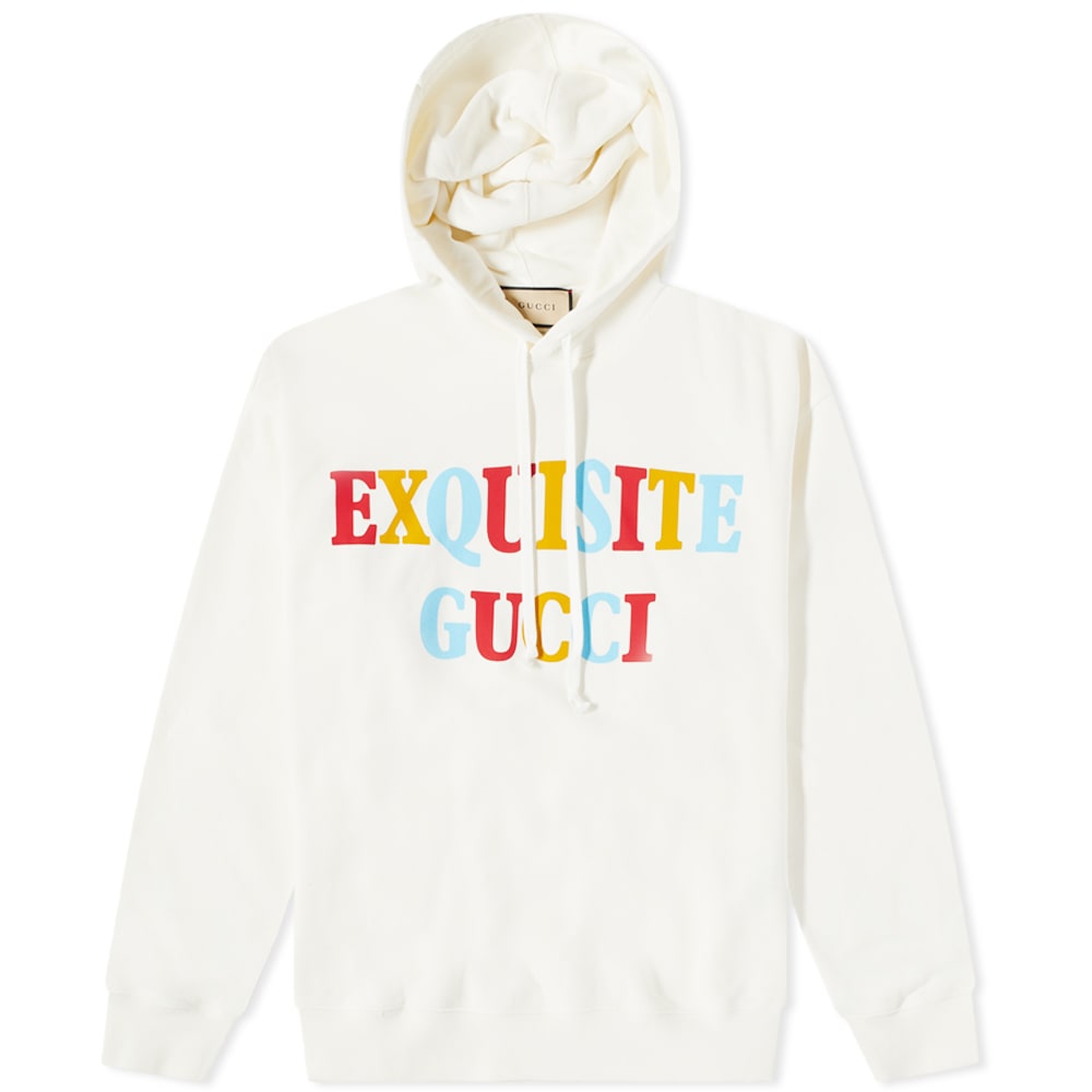 Суитчър Gucci Gucci Exquisite Hoody Бяло | 700120-XJEXD-9095, 0