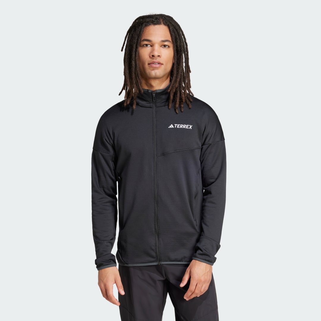Пуловер adidas Performance Terrex Xperior Climawarm Light Fleece Jacket Черно | JE1352, 0
