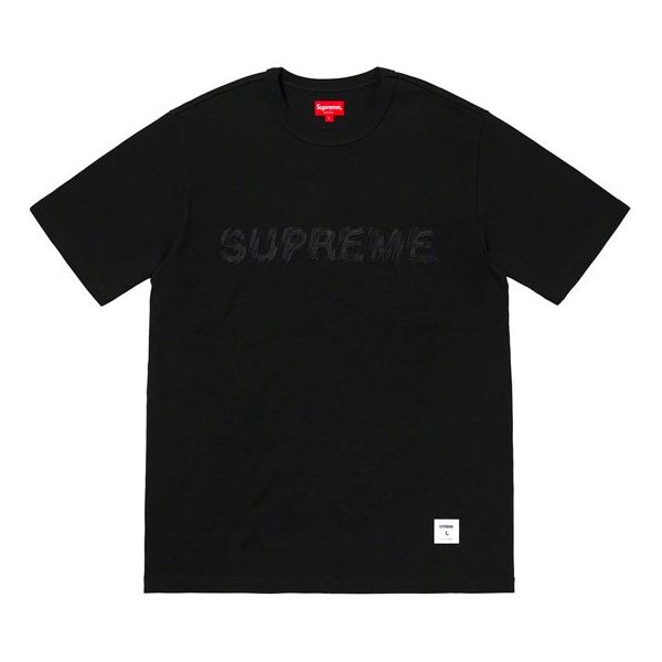 Тениска Supreme Shatter Embroidered  T-Shirt Черно | SUP-SS19-005, 0