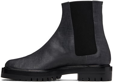 Кецове и обувки Maison Margiela Maison Margiela Tabi County Chelsea Boots Черно | S57WU0275 P8157, 2