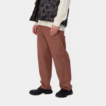 Карго панталони Carhartt WIP Double Knee Rinsed Pants Кафяво | I033887_9, 1