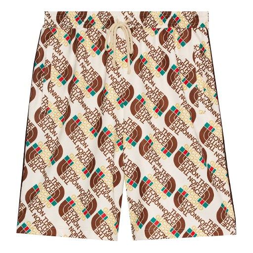 Къси панталони Gucci Gucci x The North Face Knit Shorts Бежово | 651333-XJDCE-9141, 0