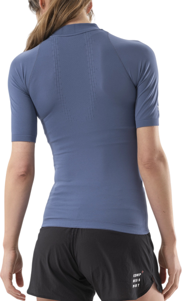 Тениска Compressport Trail Racing Postural Short Sleeve Top Синьо | atsw4915134, 1