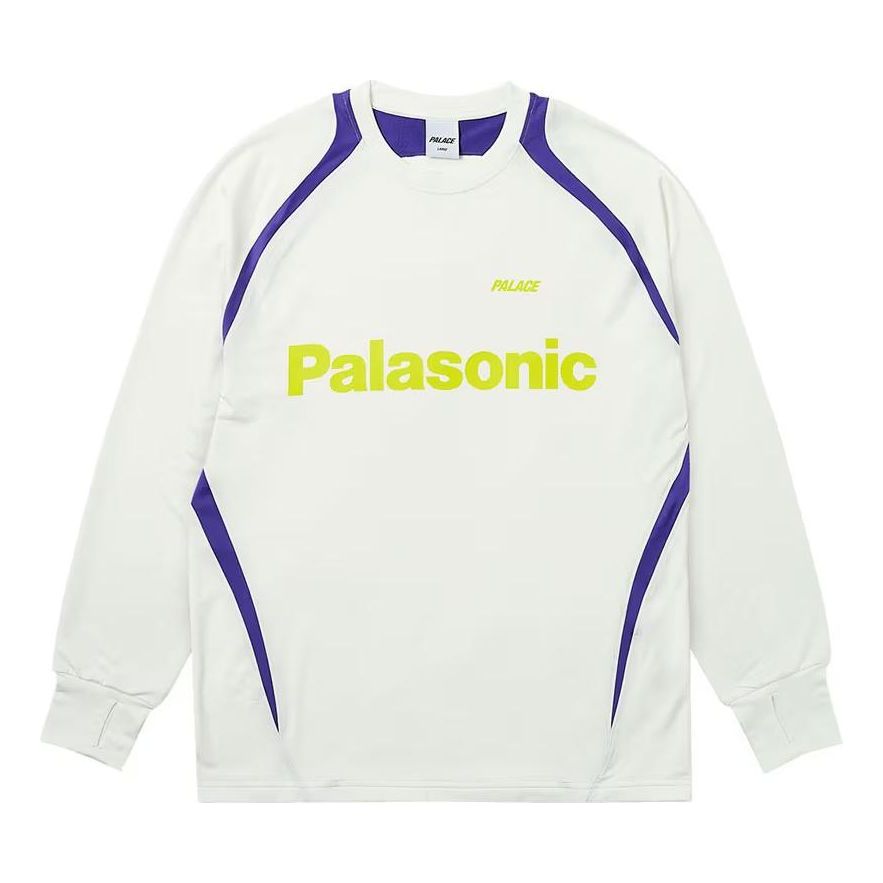 Фланелка Palace Trail Runner Long-Sleeve T-Shirt Бяло | P26ES018, 0