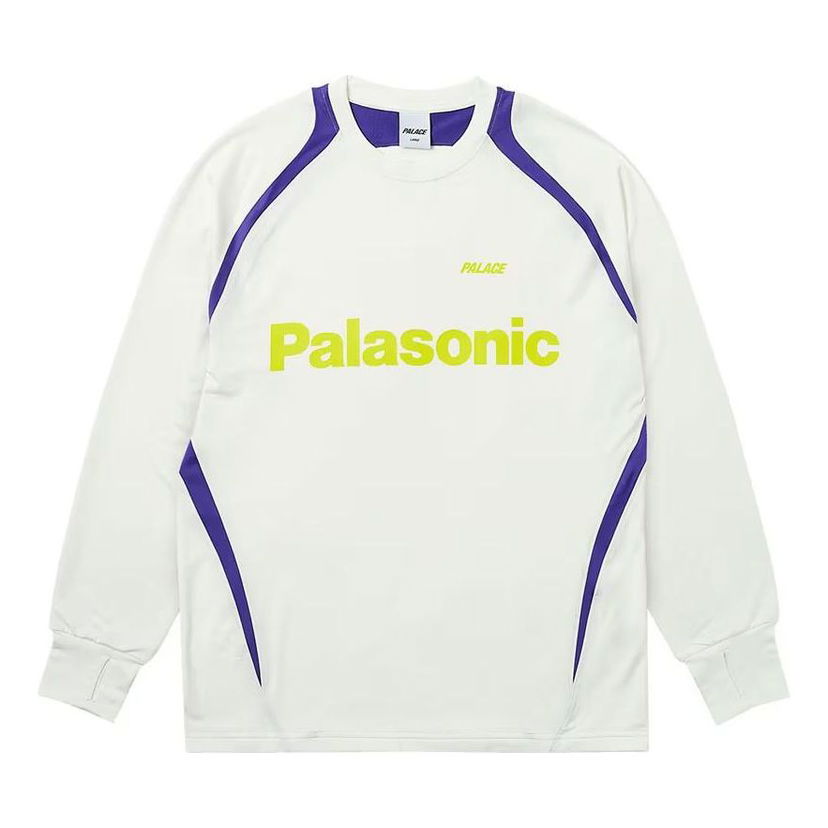 Фланелка Palace Trail Runner Long-Sleeve T-Shirt Бяло | P26ES018