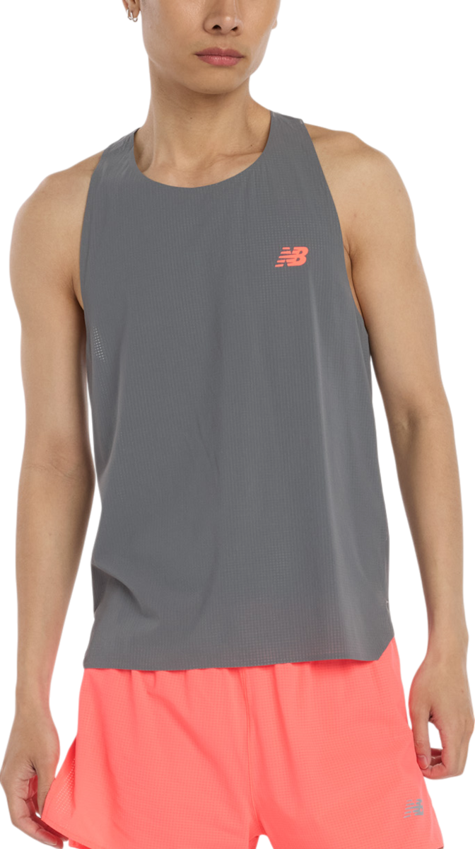 Потник New Balance New Balance Race Day Ultra Light Singlet Сиво | mt51205-urr