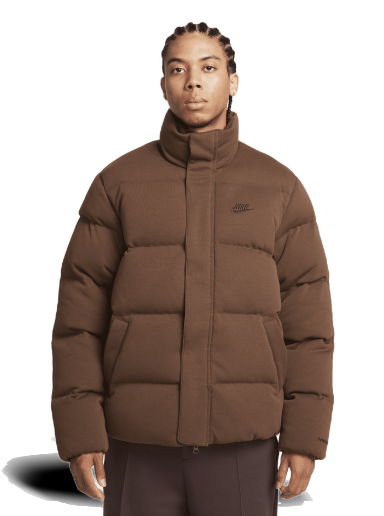 Пухо яке Nike Sportswear Puffer Jacket Кафяво | FB7854-259