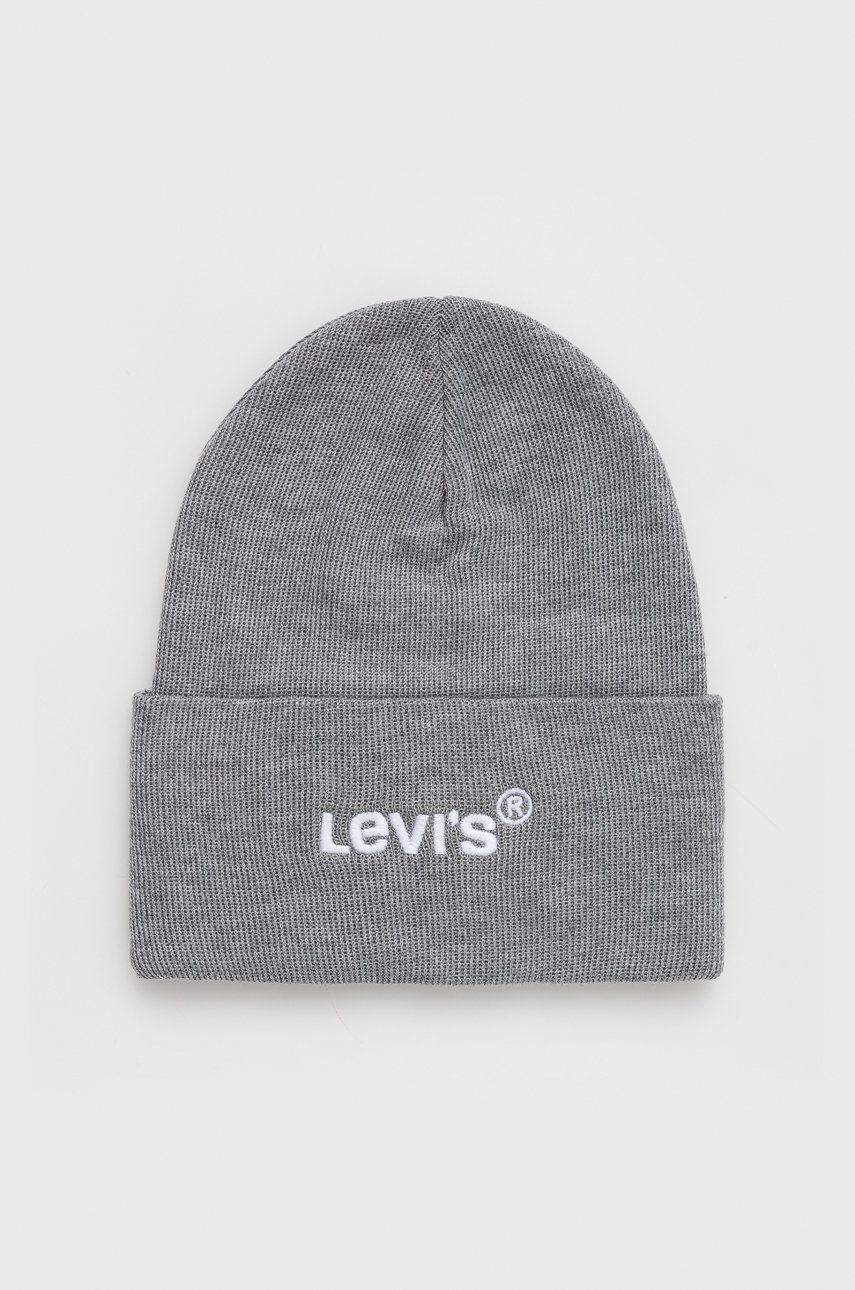 Шапка Levi's Beanie Сиво | D5548.0005, 0