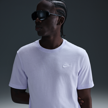 Тениска Nike Sportswear Club T-Shirt Лилаво | AR4997-538, 0