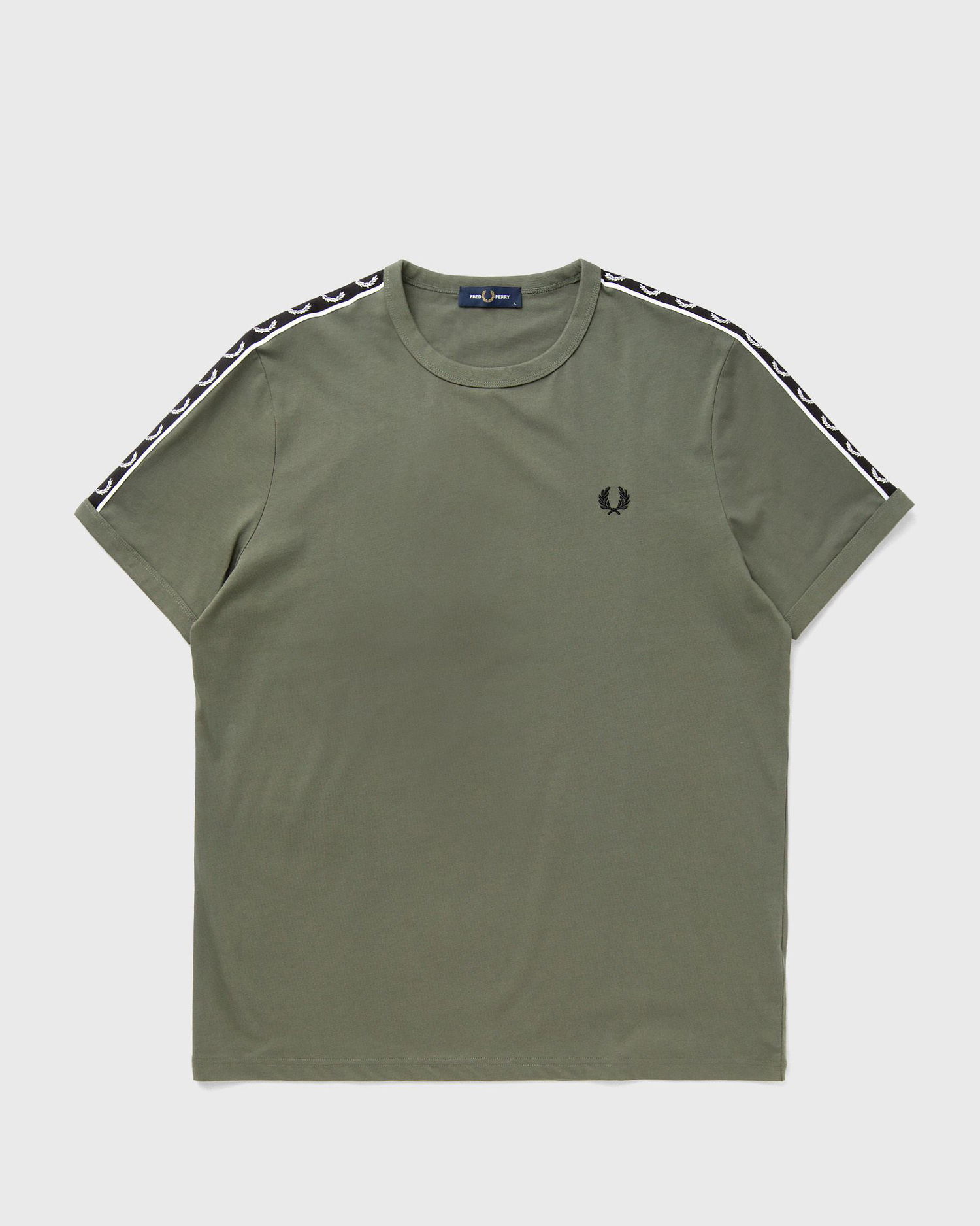 Тениска Fred Perry Contrast Taping T-Shirt Зелено | M4613-Z50, 0