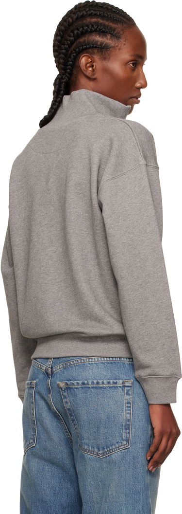 Суитчър MAISON KITSUNÉ Maison Kitsuné Half Zip Baby Fox Patch Sweatshirt Сиво | PW00308KM0341, 2
