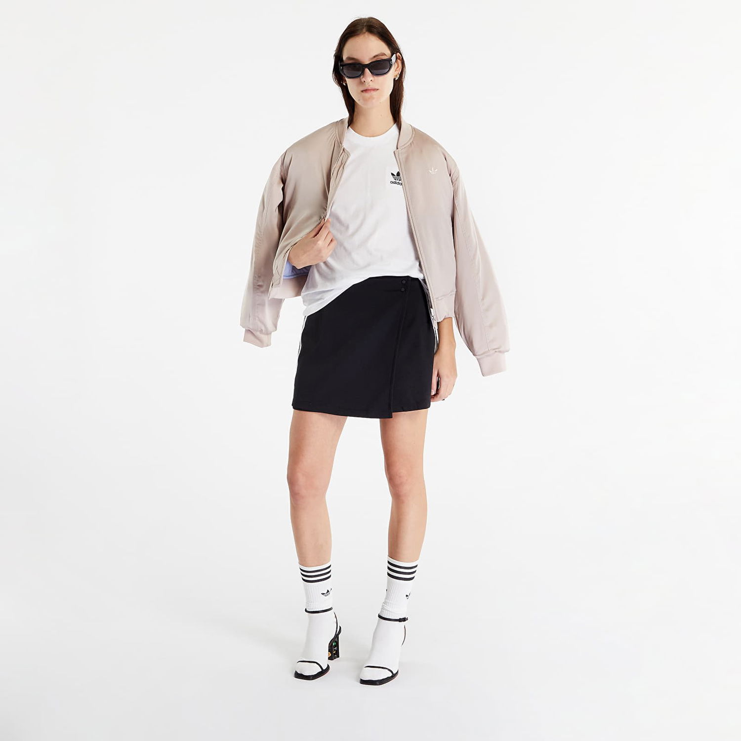 Яке бомбър adidas Originals Premium Essentials Bomber Jacket Бежово | HA7156, 0