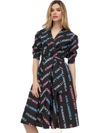 Pокля KARL LAGERFELD Dress Черно | 225W1306