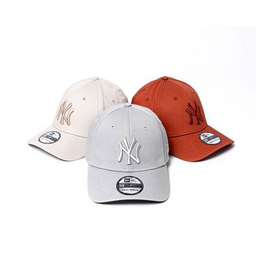 Шапка с козирка New Era 39THIRTY MLB League Essential New York Yankees - Graphite Сиво | 60503617, 2