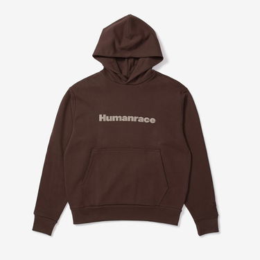 Суитчър adidas Originals Pharell Williams x Basics Hood Кафяво | HI2958, 0