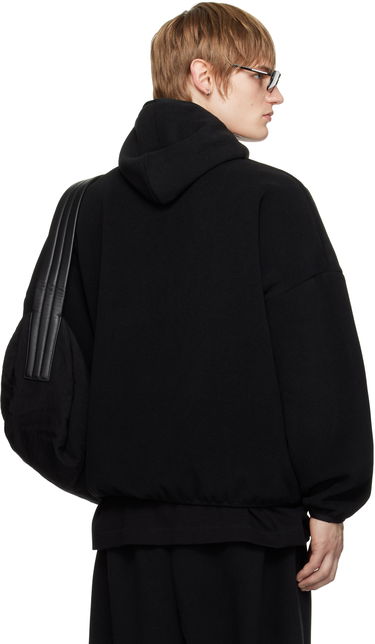 Суитчър Fear of God Fear of God ESSENTIALS Brushed Hoodie Черно | 202HO246410F, 2