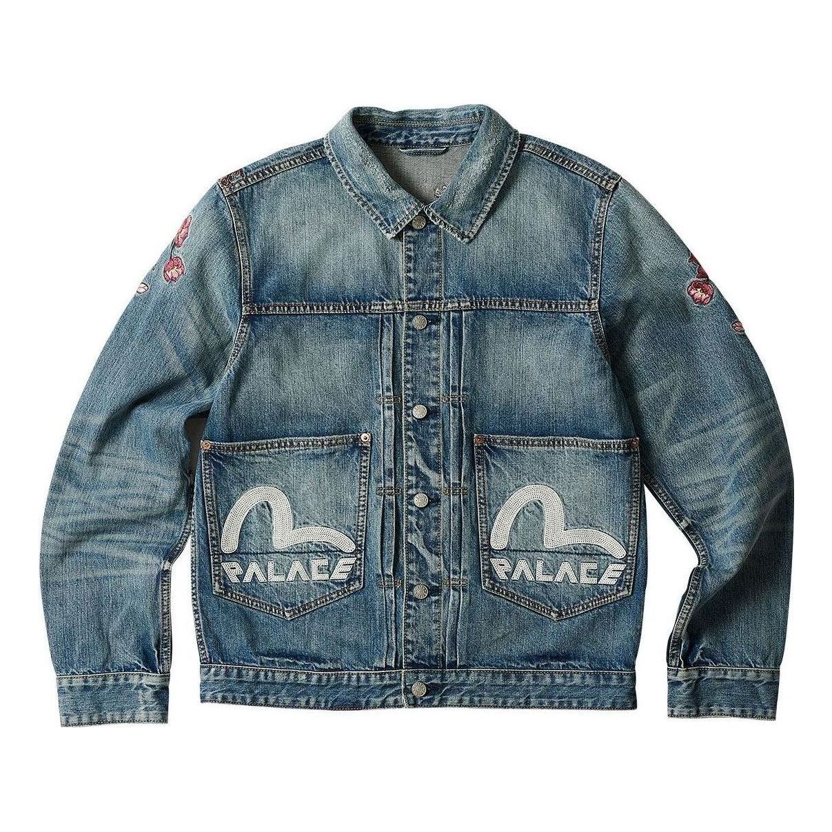Яке Palace Evisu Type One Denim Jacket Синьо | P24EVJK001, 0
