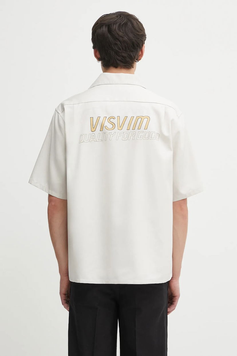 Риза visvim Visvim Keesey SP Shirt Бяло | 125105011013