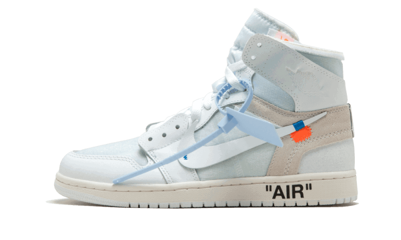 Кецове и обувки Jordan Off-White x Air Jordan 1 Retro High ''White'' 2018 OG Бяло | AQ0818-100, 0