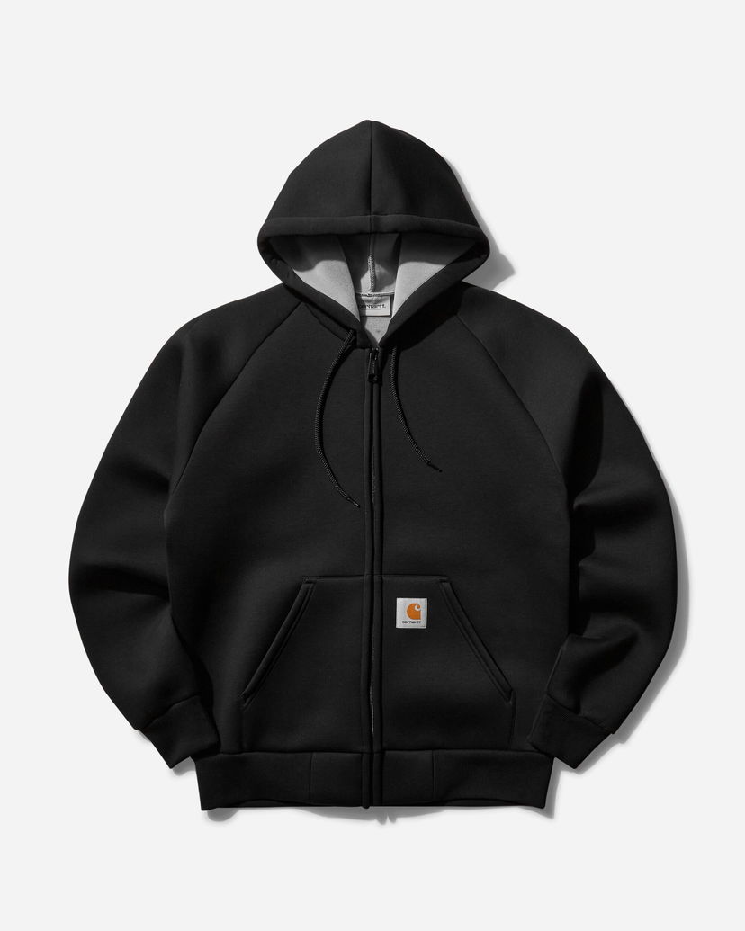 Суитчър Carhartt WIP Car-Lux Hooded Jacket Черно | I032935 OGLXX