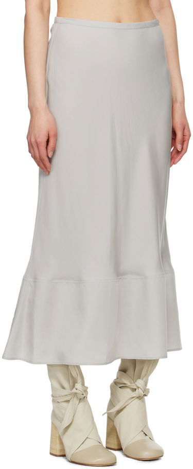 Пола LEMAIRE Lemaire Bias-Cut Maxi Skirt Сиво | SK1023 LF1126, 1