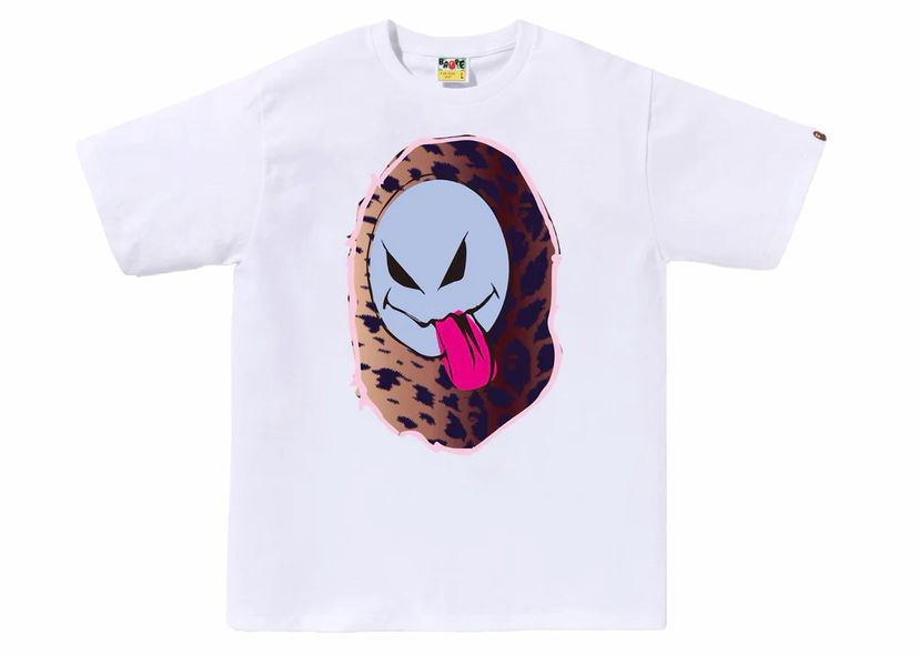Тениска BAPE BAPE Ape Ghost Tee White Бяло | 1J70-110-021