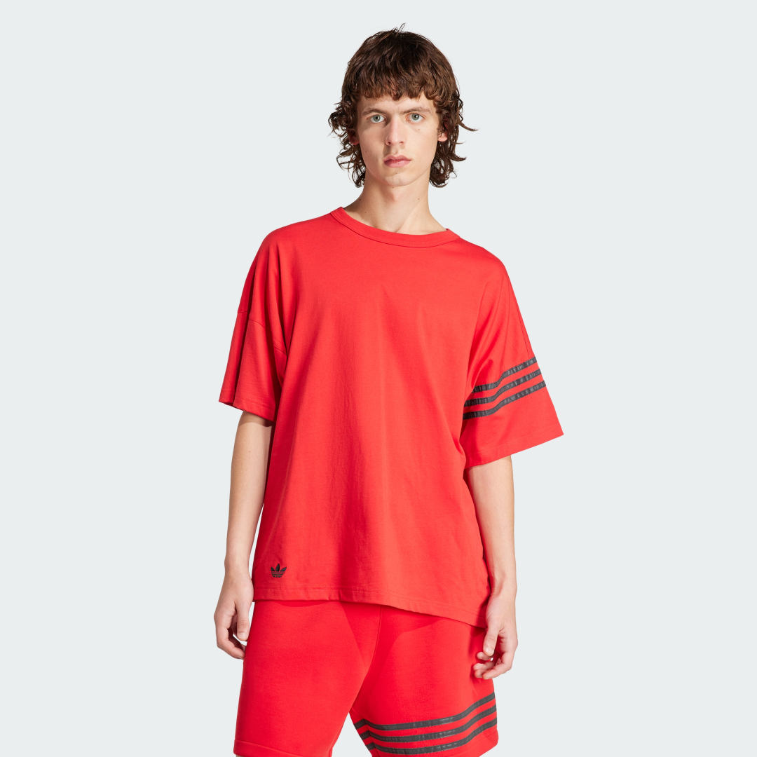 Тениска adidas Performance Street Neuclassic T-Shirt Червено | IS2824, 0