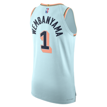 Потник Nike Authentic Victor Wembanyama San Antonio Spurs City Edition Basketball Jersey 2024/25 Синьо | FQ4482-474, 2