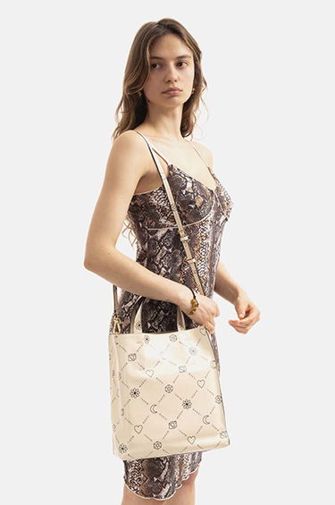Дамска чанта Marni Leather Handbag Бежово | SHMP0018U4.P4599.00W12, 1