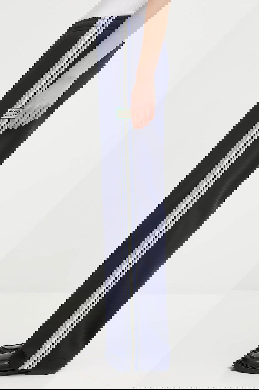 Спортни панталони Lacoste Lacoste Track Pants with Stripes Тъмно синьо | XF5250, 0