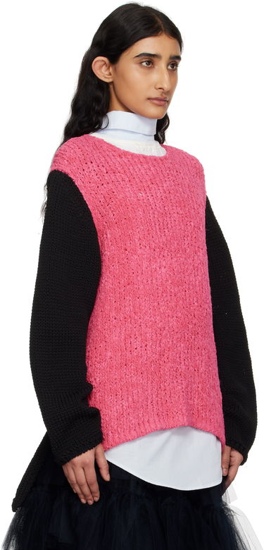 Пуловер Comme des Garçons Crewneck Sweater by Homme Plus Розово | PO-N005-S25, 1