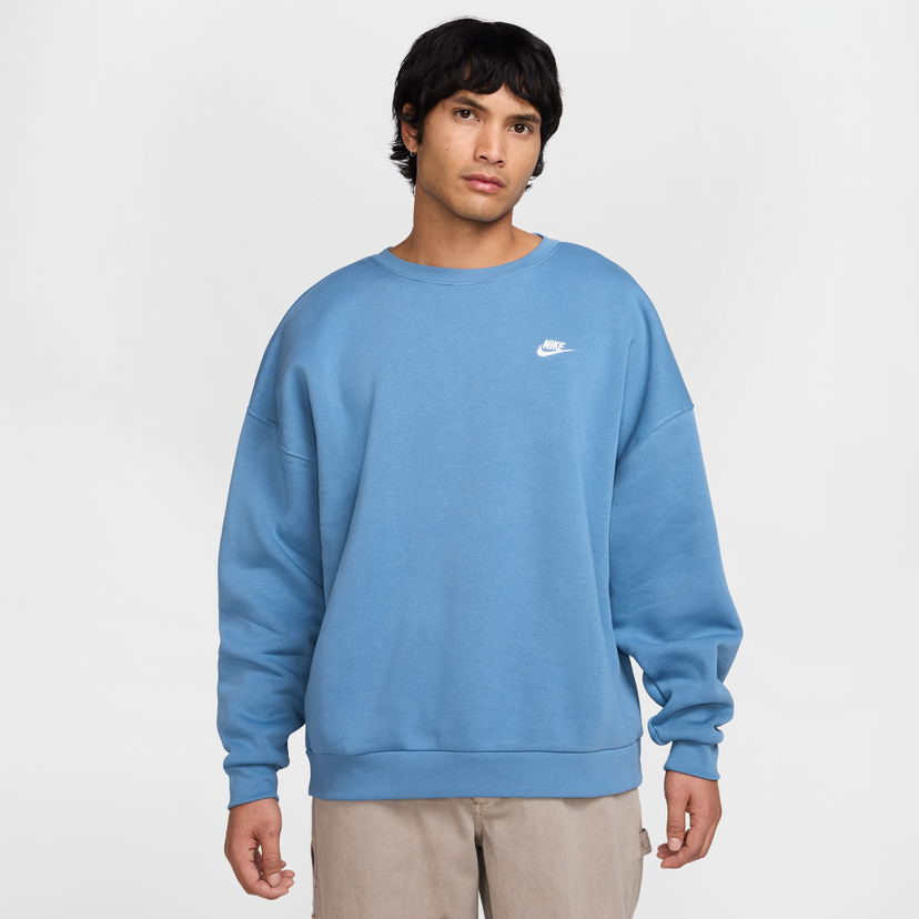 Суитчър Nike Sportswear Club Fleece Crewneck Sweatshirt Синьо | IB6490-429