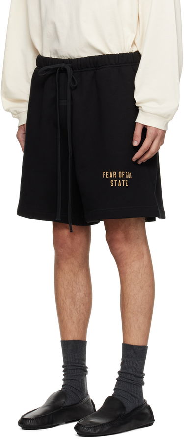 Къси панталони Fear of God Designer Soccer Shorts Черно | 160BT242000F, 3