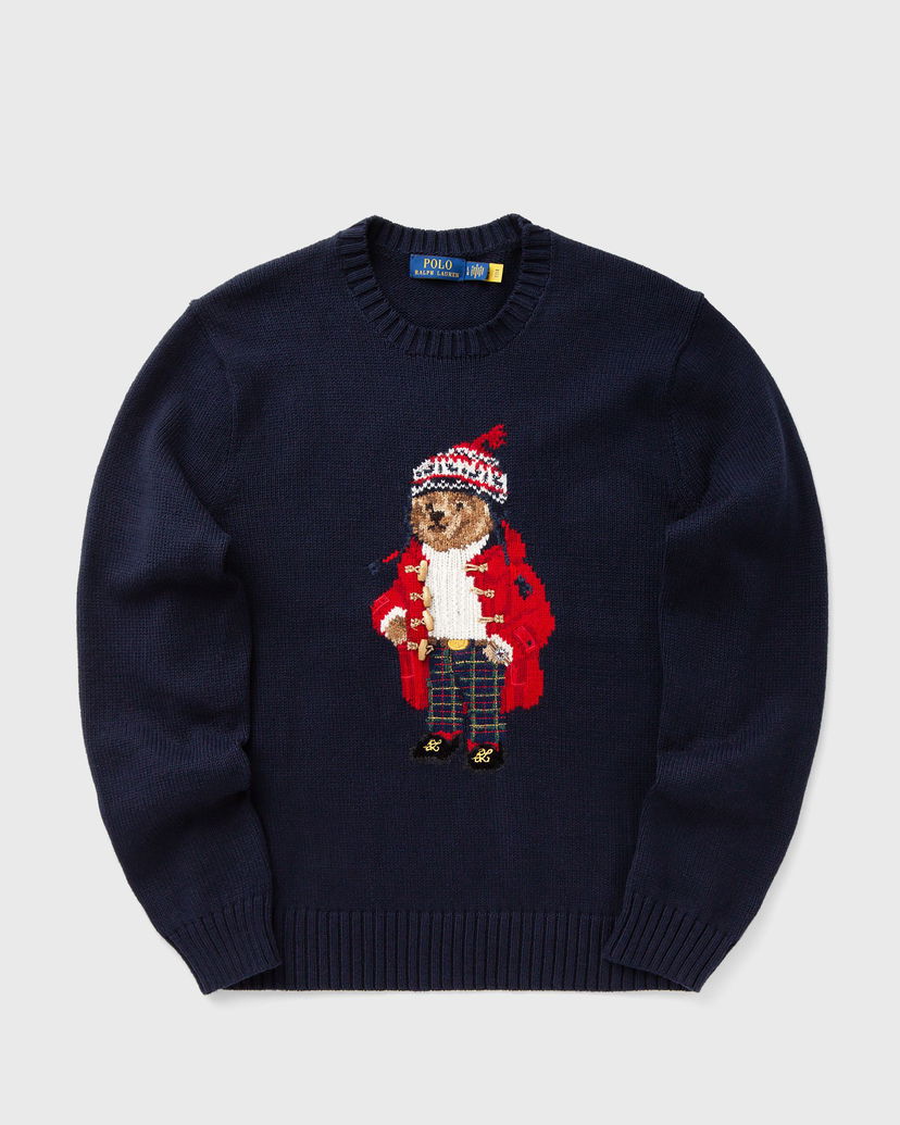 Пуловер Polo by Ralph Lauren Bear Embroidered Pullover Синьо | 710952384001