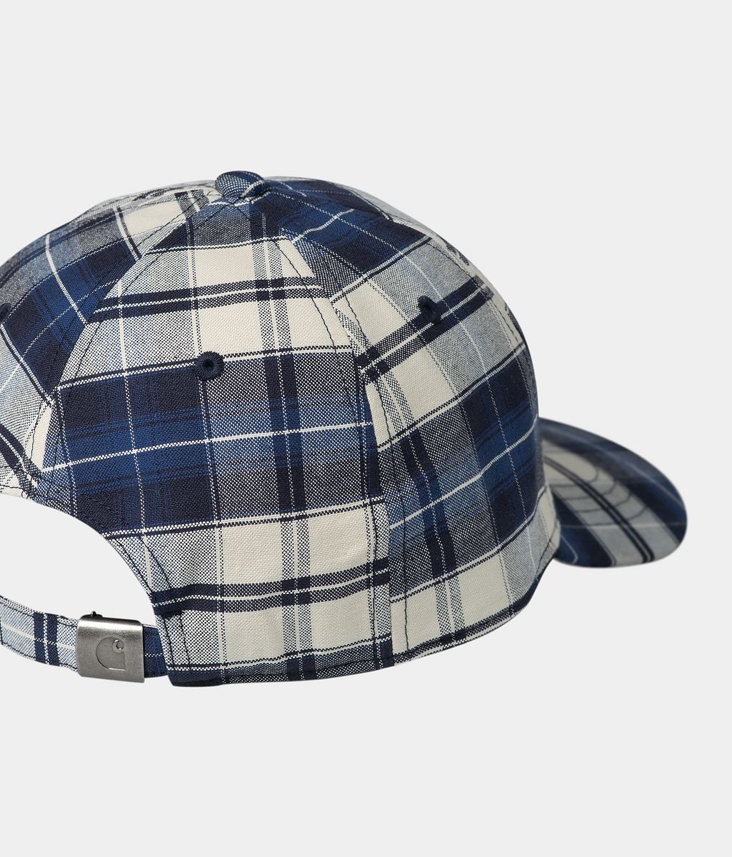 Шапка с козирка Carhartt WIP Carhartt WIP Tarbell Check Cap Синьо | I034612_1, 1