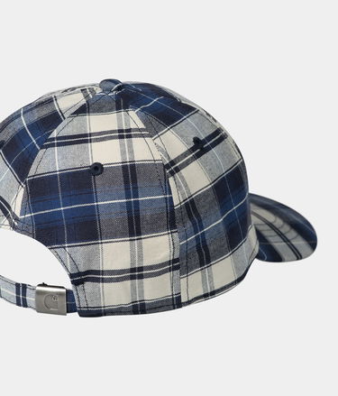 Шапка с козирка Carhartt WIP Carhartt WIP Tarbell Check Cap Синьо | I034612_1, 1
