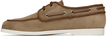 Кецове и обувки Valentino Valentino Garavani New Leisure Boat Shoes Бежово | 6Y2S0J38VNN, 2