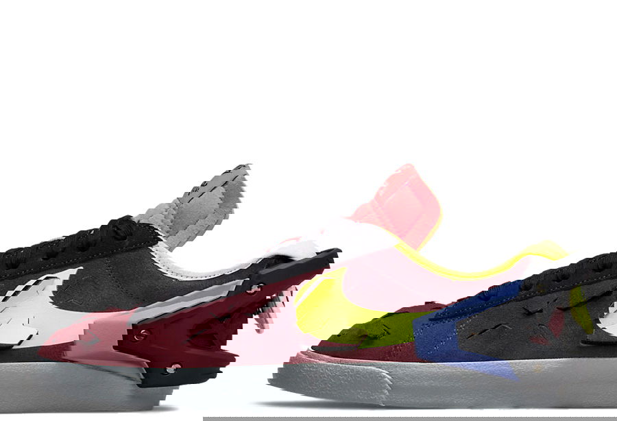 Кецове и обувки Nike Acronym x Blazer Low "Night Maroon" Многоцветен | DN2067-600, 1