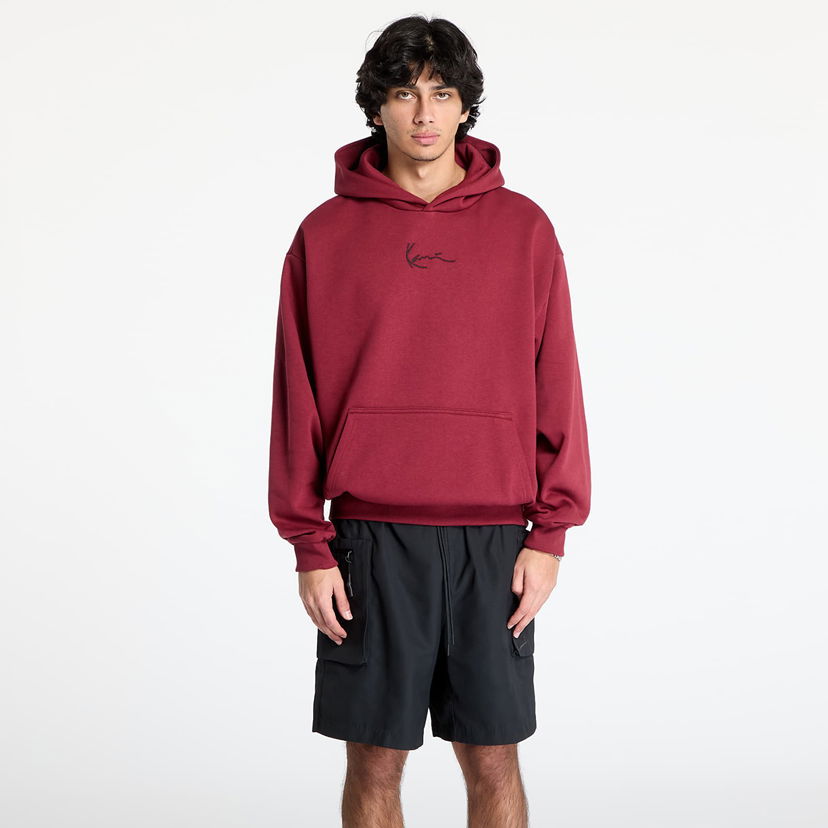 Суитчър Karl Kani Signature Essential Hoodie Бургунди | 60210190