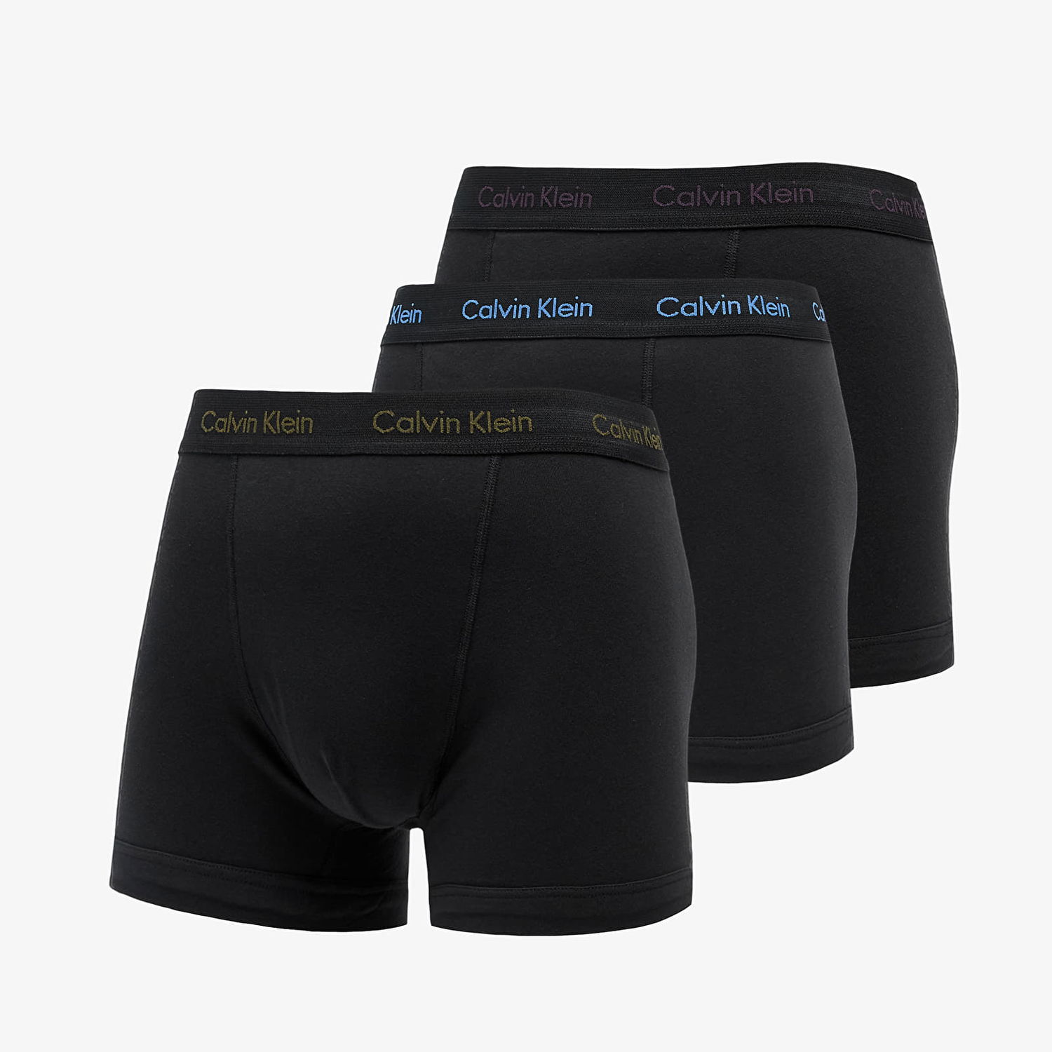 Боксерки CALVIN KLEIN Cotton Stretch Trunk 3Pk Черно | U2662G WIC, 0