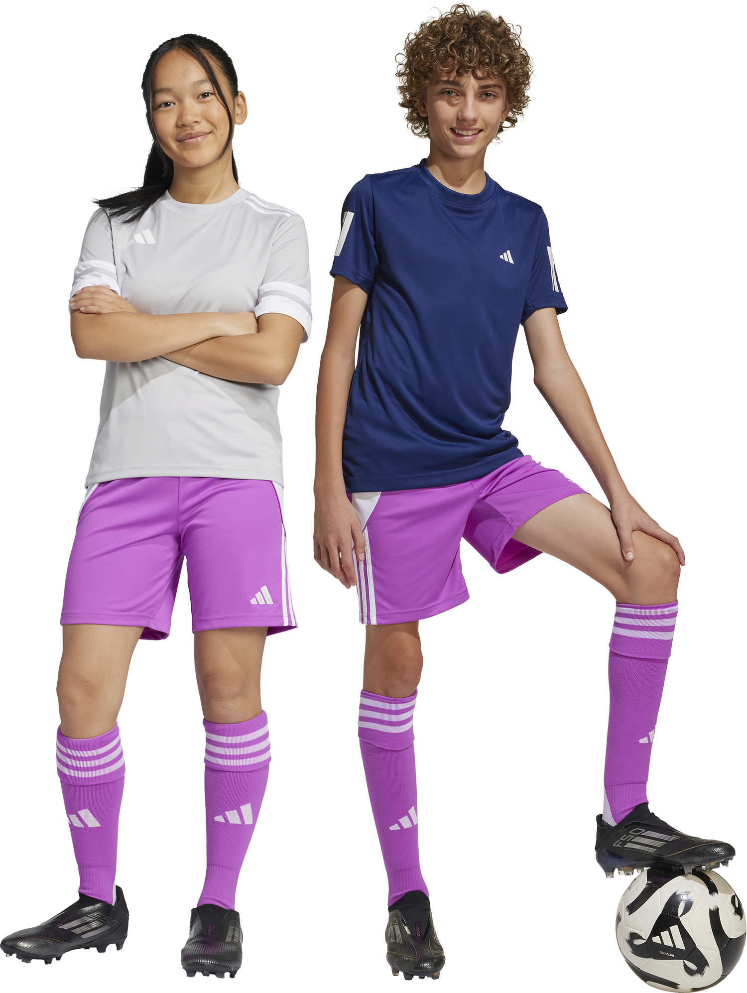Къси панталони adidas Originals adidas TIRO24 Training Shorts Лилаво | jc6207, 1