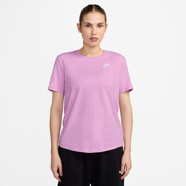 Тениска Nike Sportswear Essential Cotton T-Shirt Розово | DX7902-632, 0