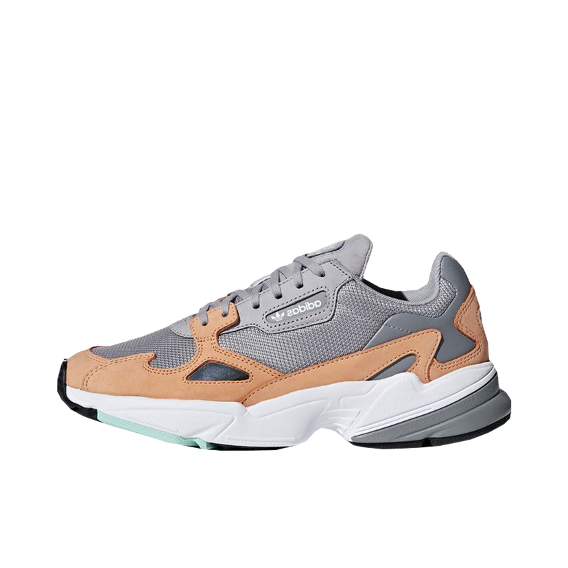 Кецове и обувки adidas Originals Falcon Light Granite Easy Orange W Сиво | B28130