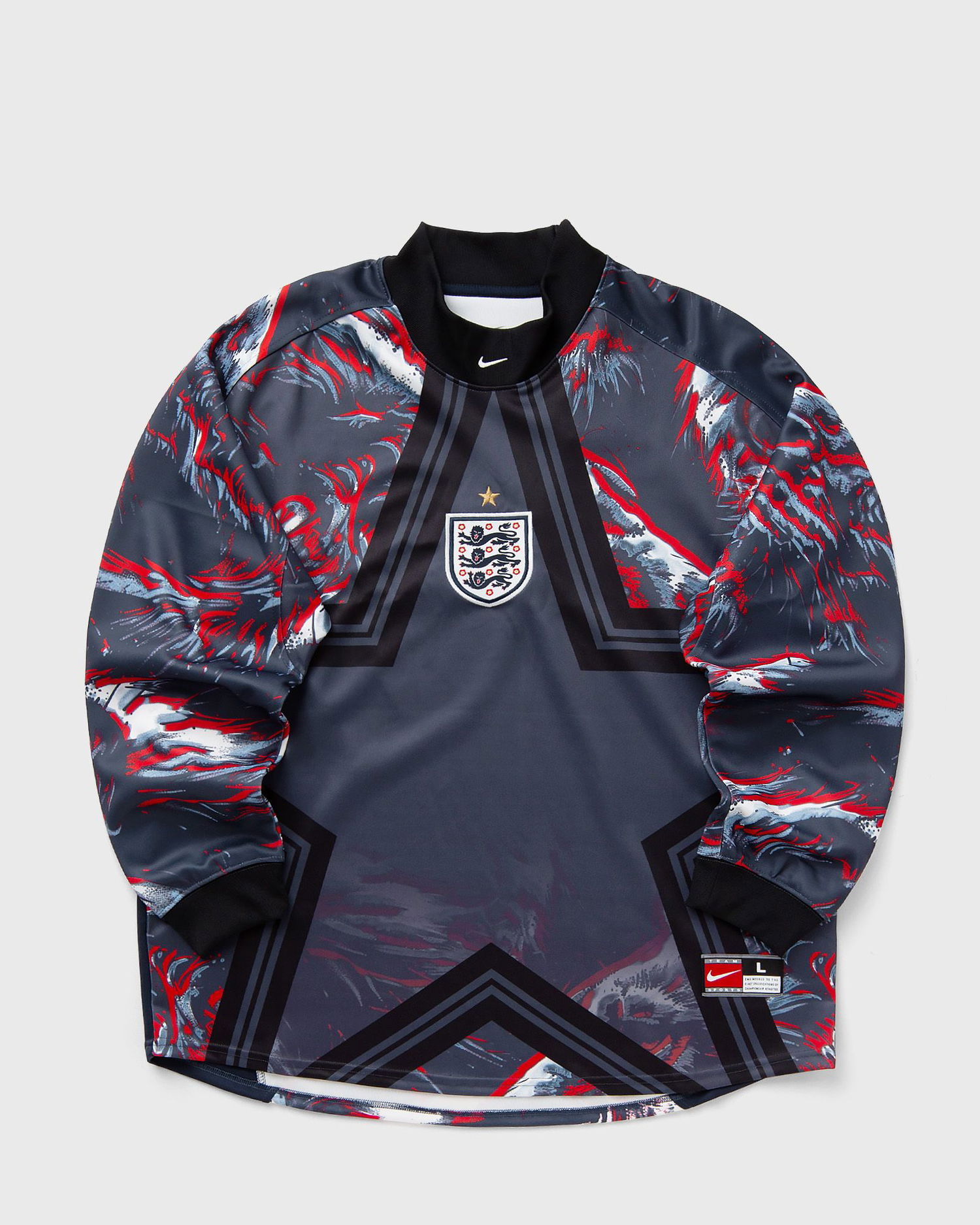Фланелка Nike ENGLAND Long Sleeve Patterned Goalkeeper Shirt Многоцветен | IO0792-010, 0
