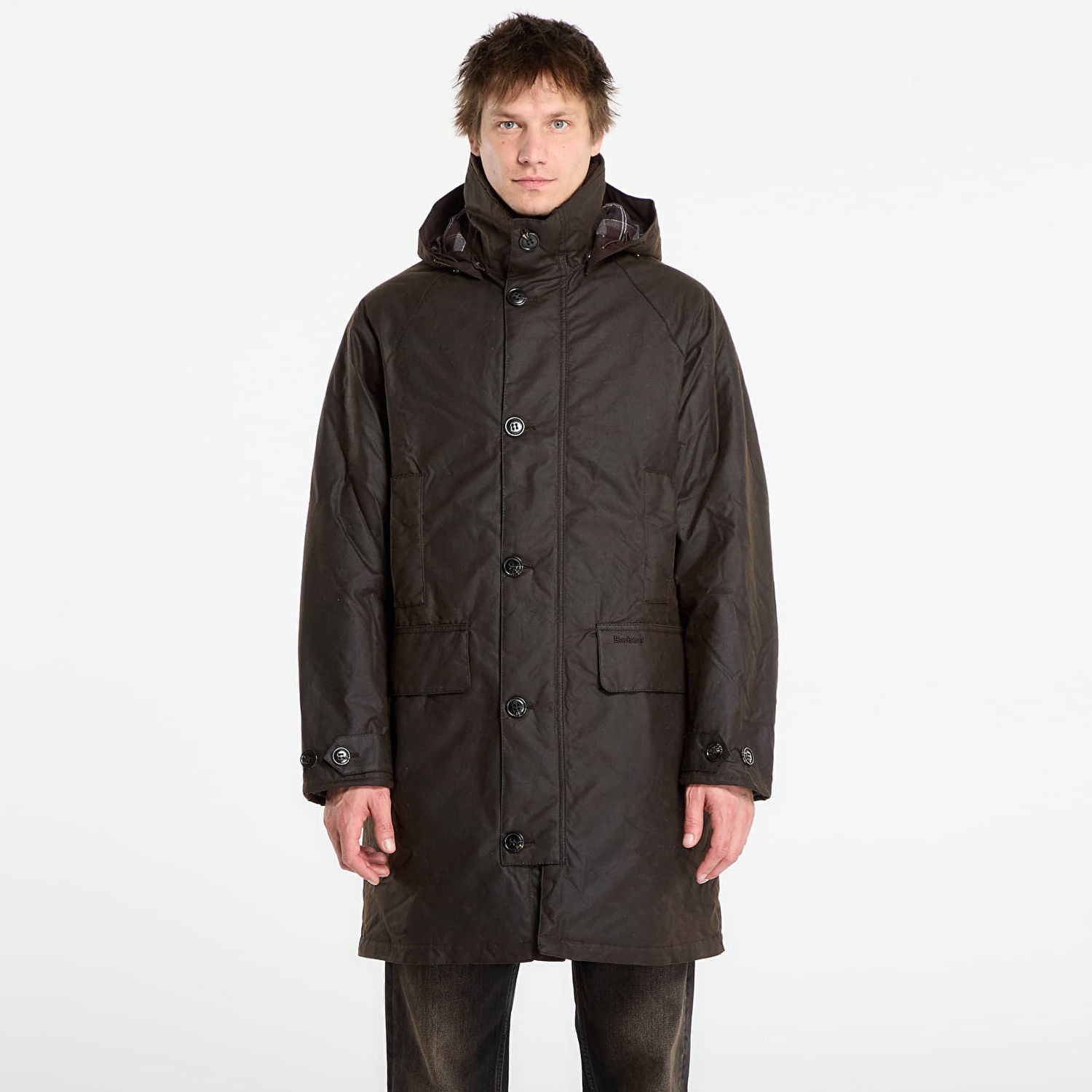 Тренчкот Barbour Beaudale Wax Trench Coat Кафяво | MWX2488BR91, 0