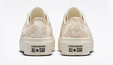 Кецове и обувки Converse Chuck Taylor All Star Lift Platform Бяло | A02225C, 3